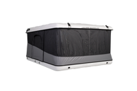 Front view of the james baroud evasion roof top tent