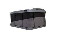 Rear view of the pop up roof top tent