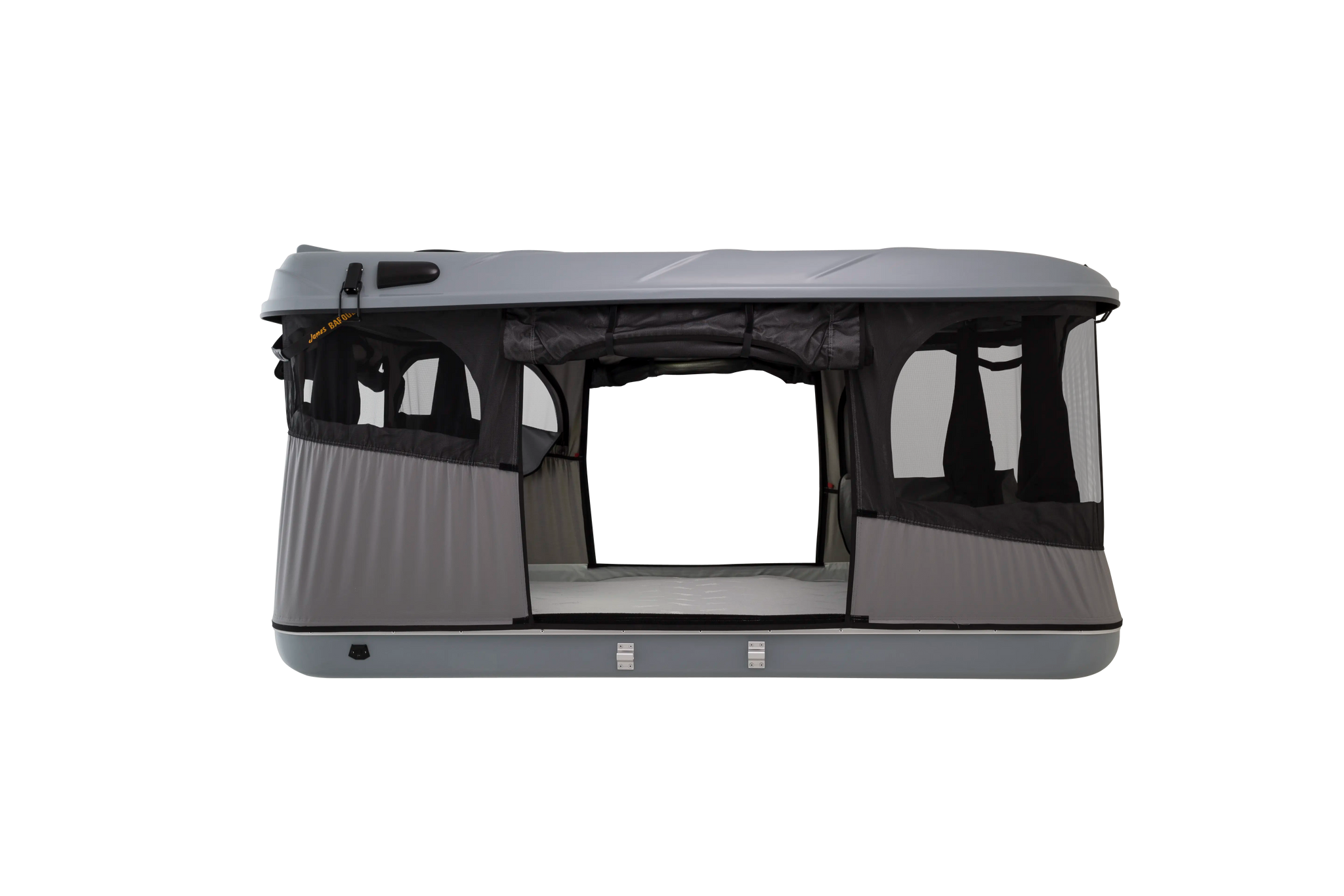 Side view with mattress and inside view