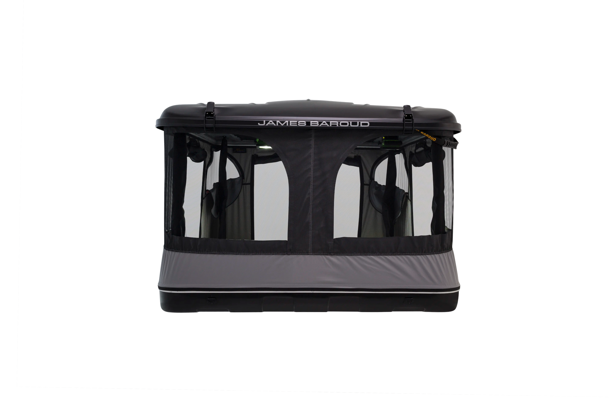 Front view with windows open