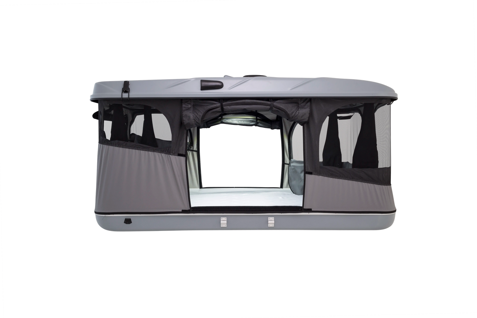 Side view grey lights on