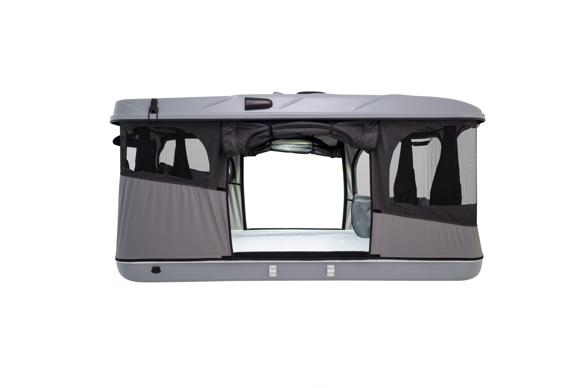 Side view grey lights on