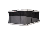 View of the Wide roof top tent from James Baroud