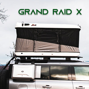 Pop-Up Roof Top Tent <br>Hard Shell <br>Grand Raid X <br>3+ Person