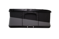 Side view pop up roof top tent black