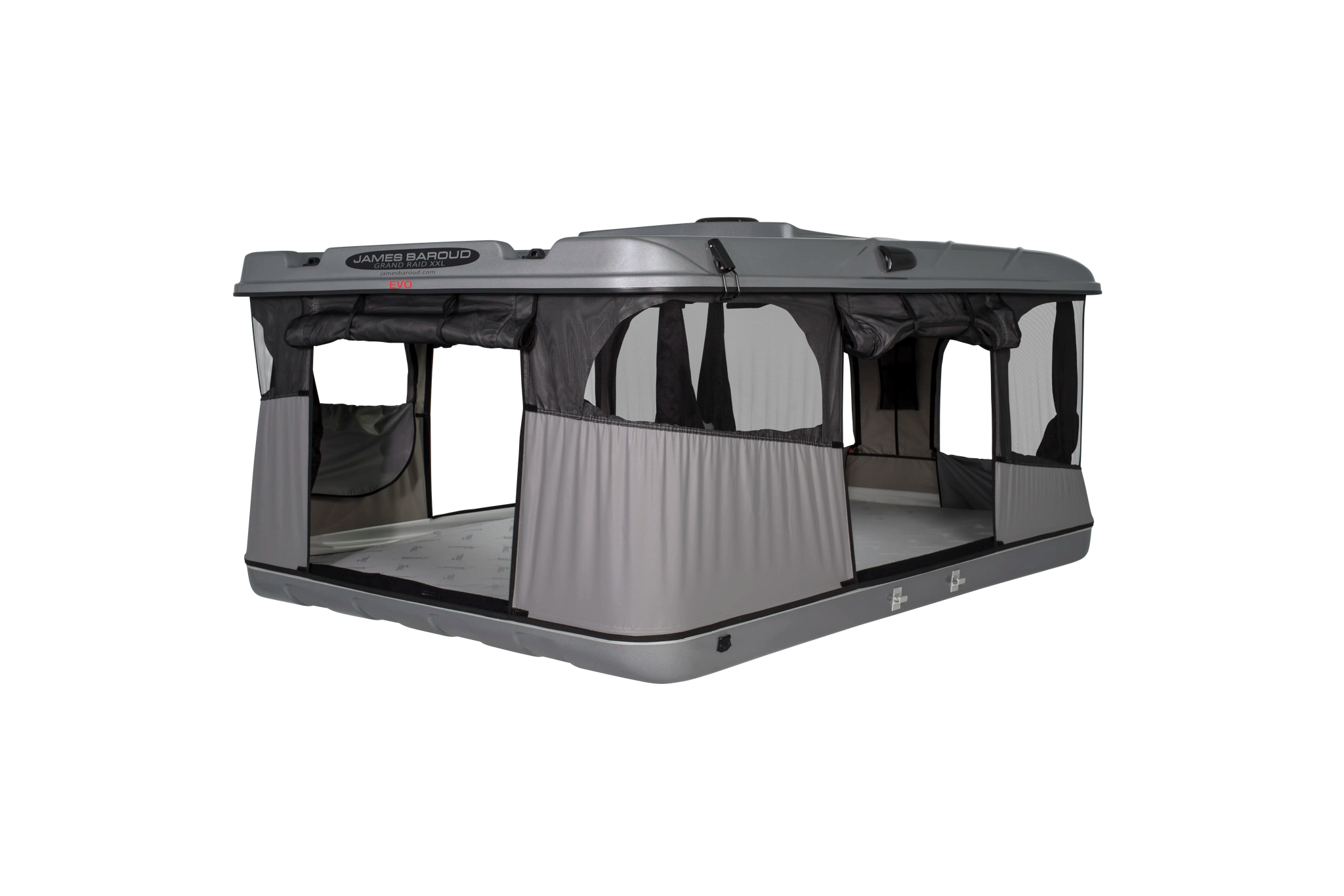 Grey Pop Up Roof Top Tent Grand Raid XL