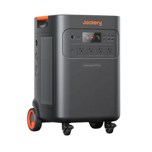 Side view of the Portable Battery Generator for Home Backup