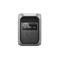 Front view of the portable battery generator