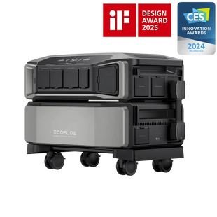 Portable battery generator on wheels