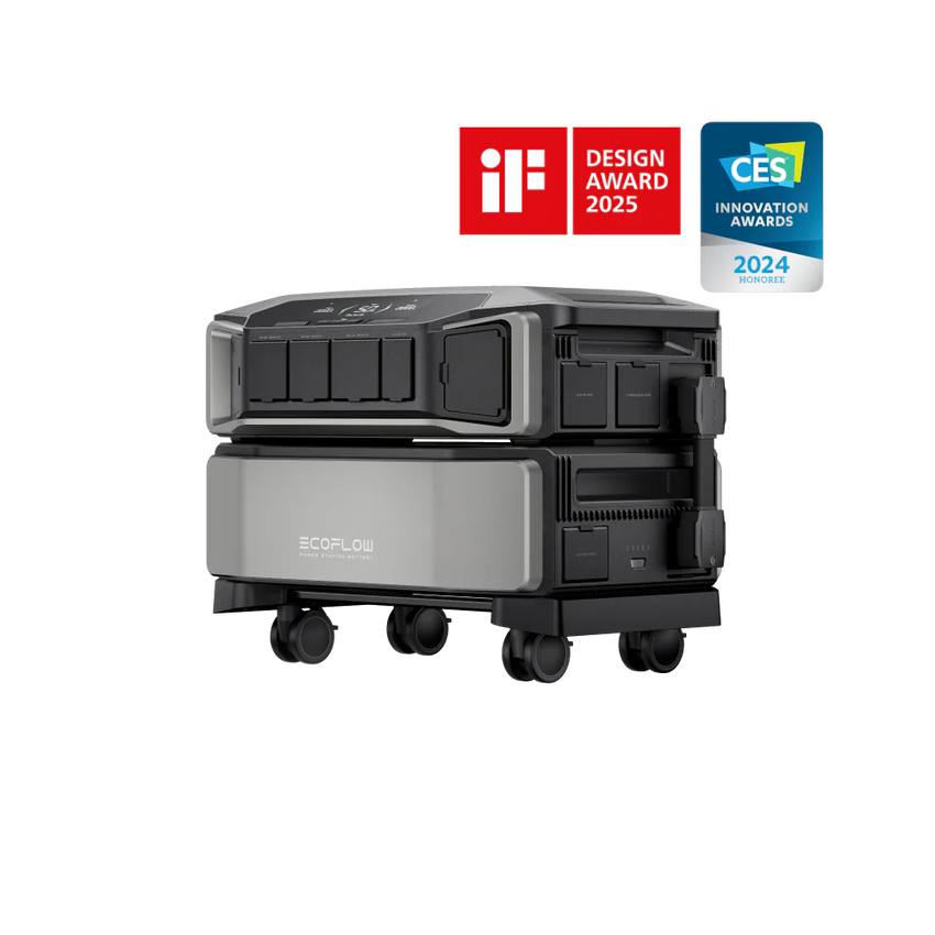 Portable battery generator on wheels