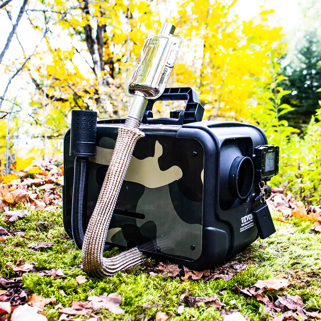 Exhaust and air entry 