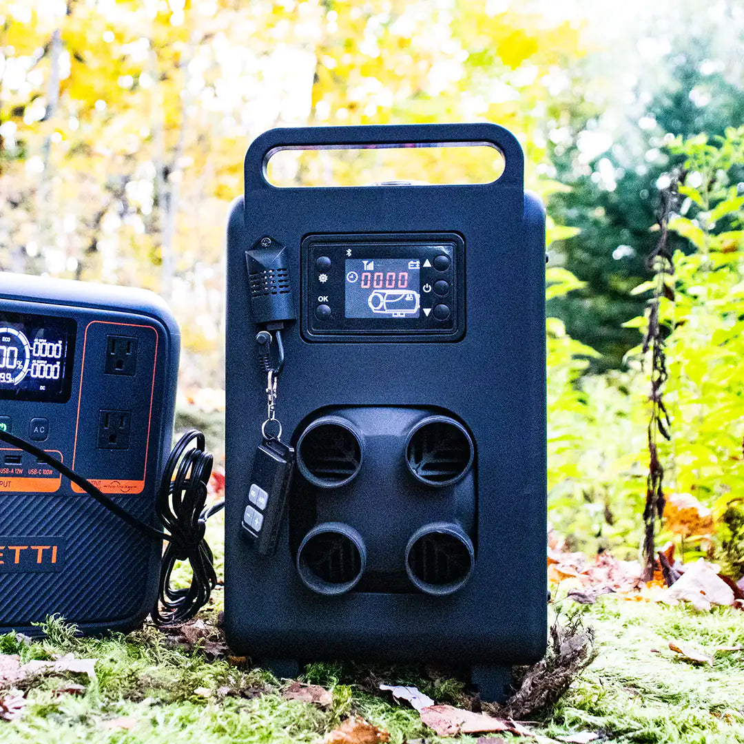 Front view of the Portable Heater for Tent