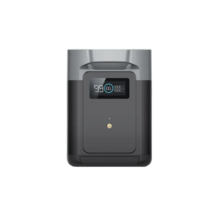 Front view of the portable electric expansion for ecoflow