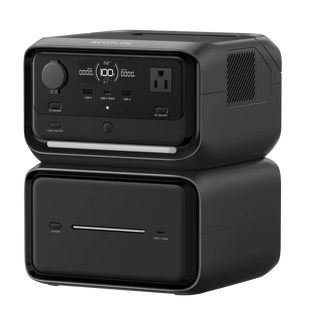 Ecoflow EB600 for River 3 Plus portable electric supply on a river 3 plus