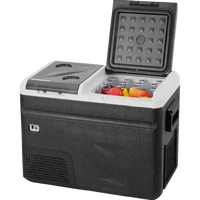 Portable Fridge for camping opened view