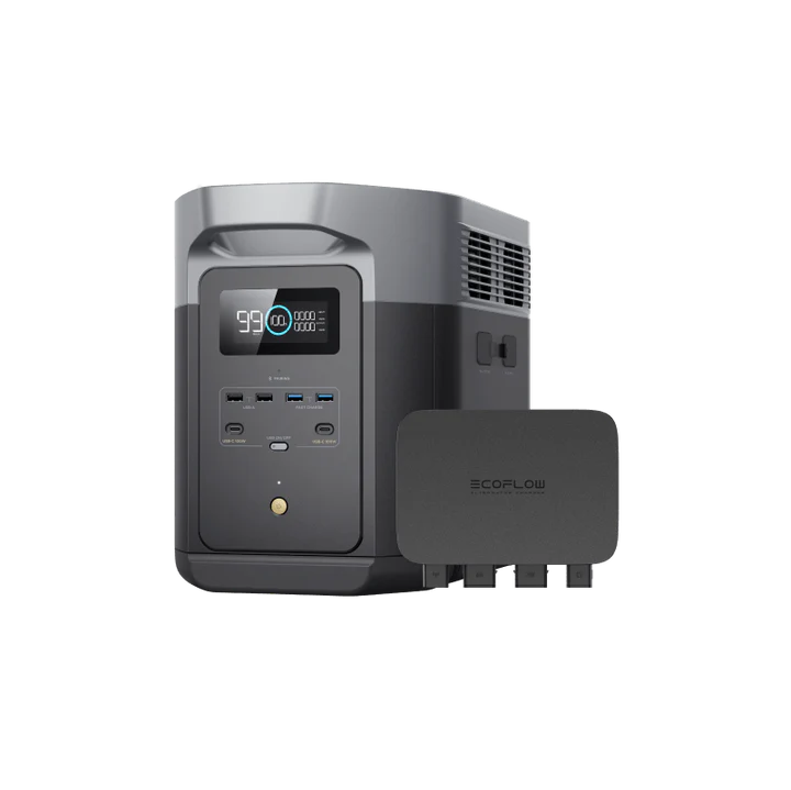 View with DC DC charger