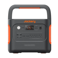 Open handle of the portable power station for camping by Jackery