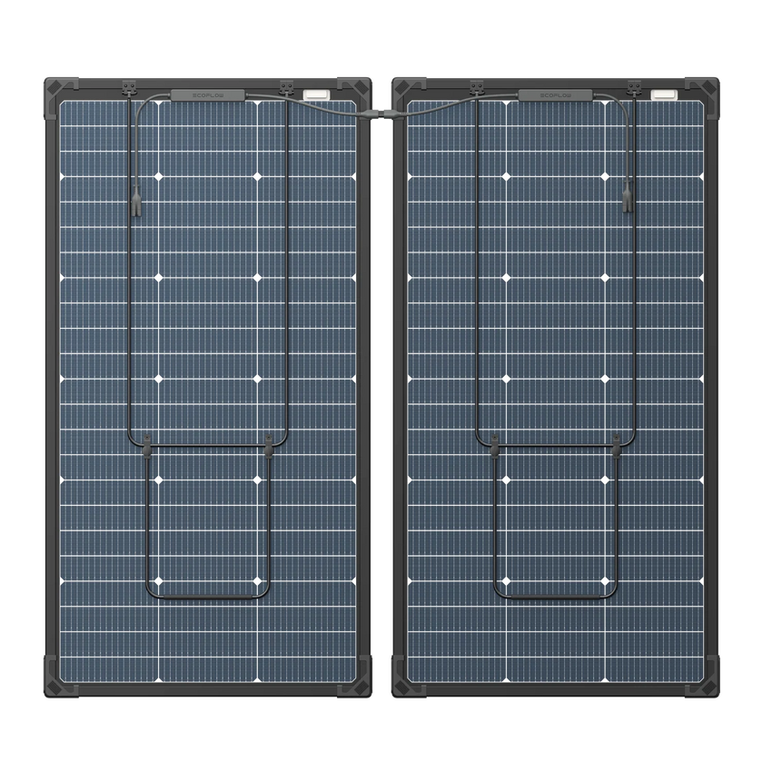 Rear view of bifacial