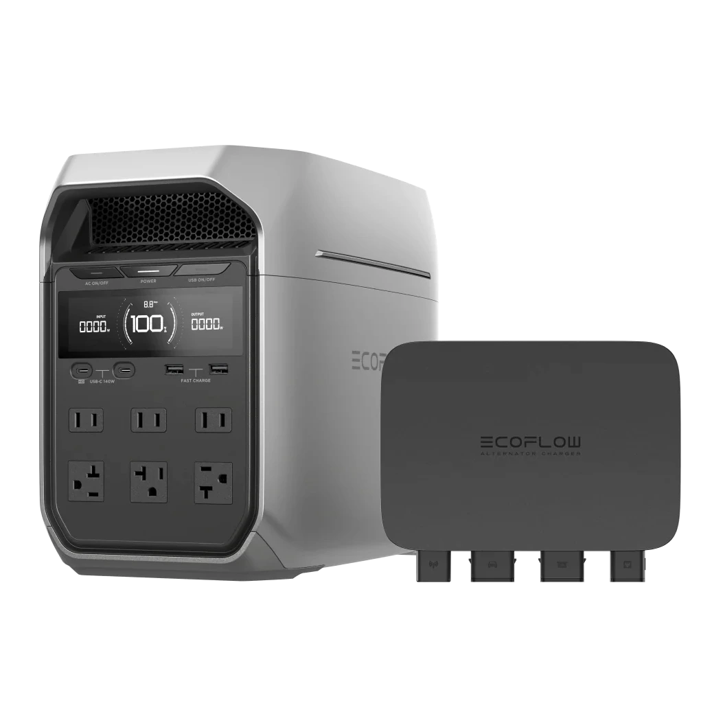 View with the power kit for van