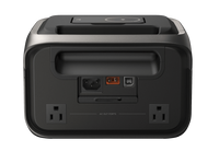 Rear view with ac outlet