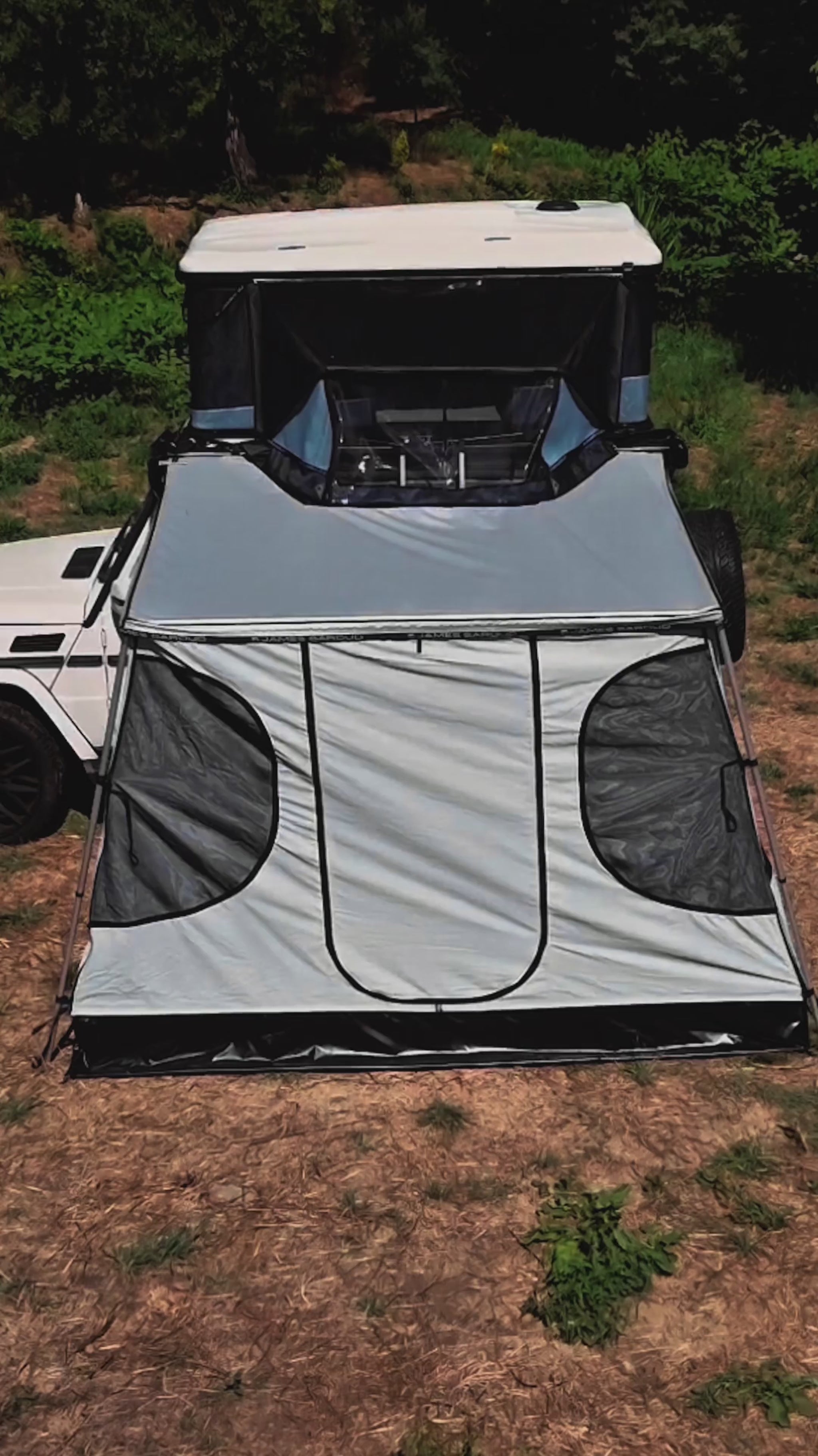 Presentation when assembling the tunnel