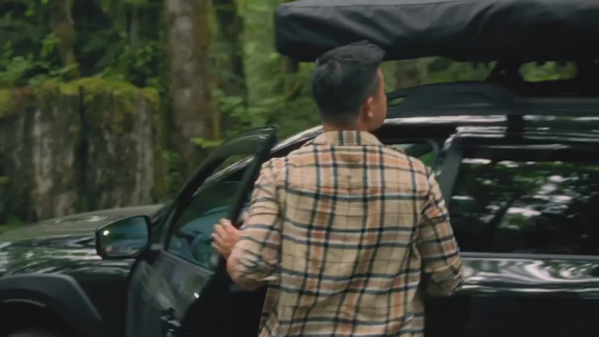 Video of installatio of the 180° awning, free standing mount for better experience