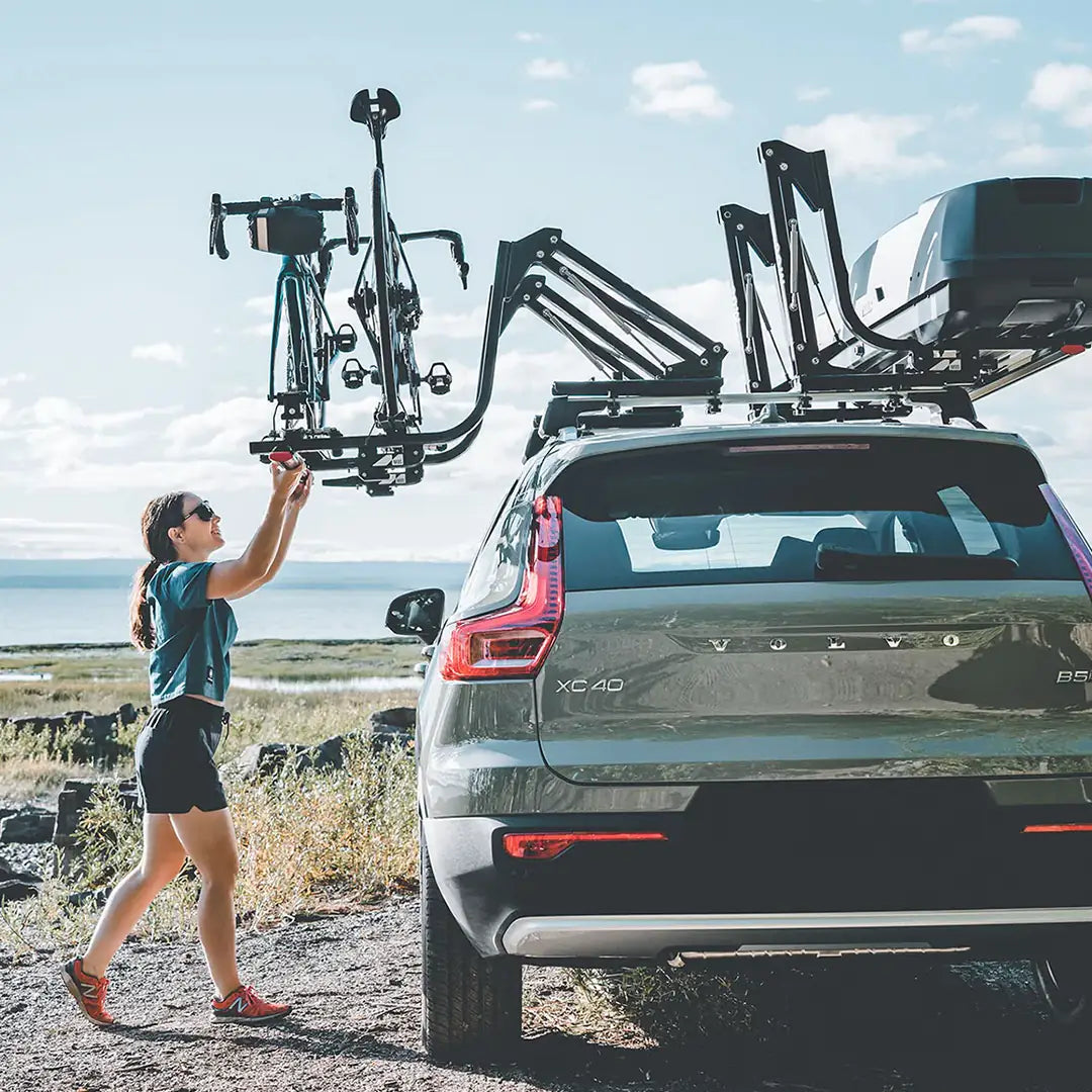 Vue éloignée en bord de plage
