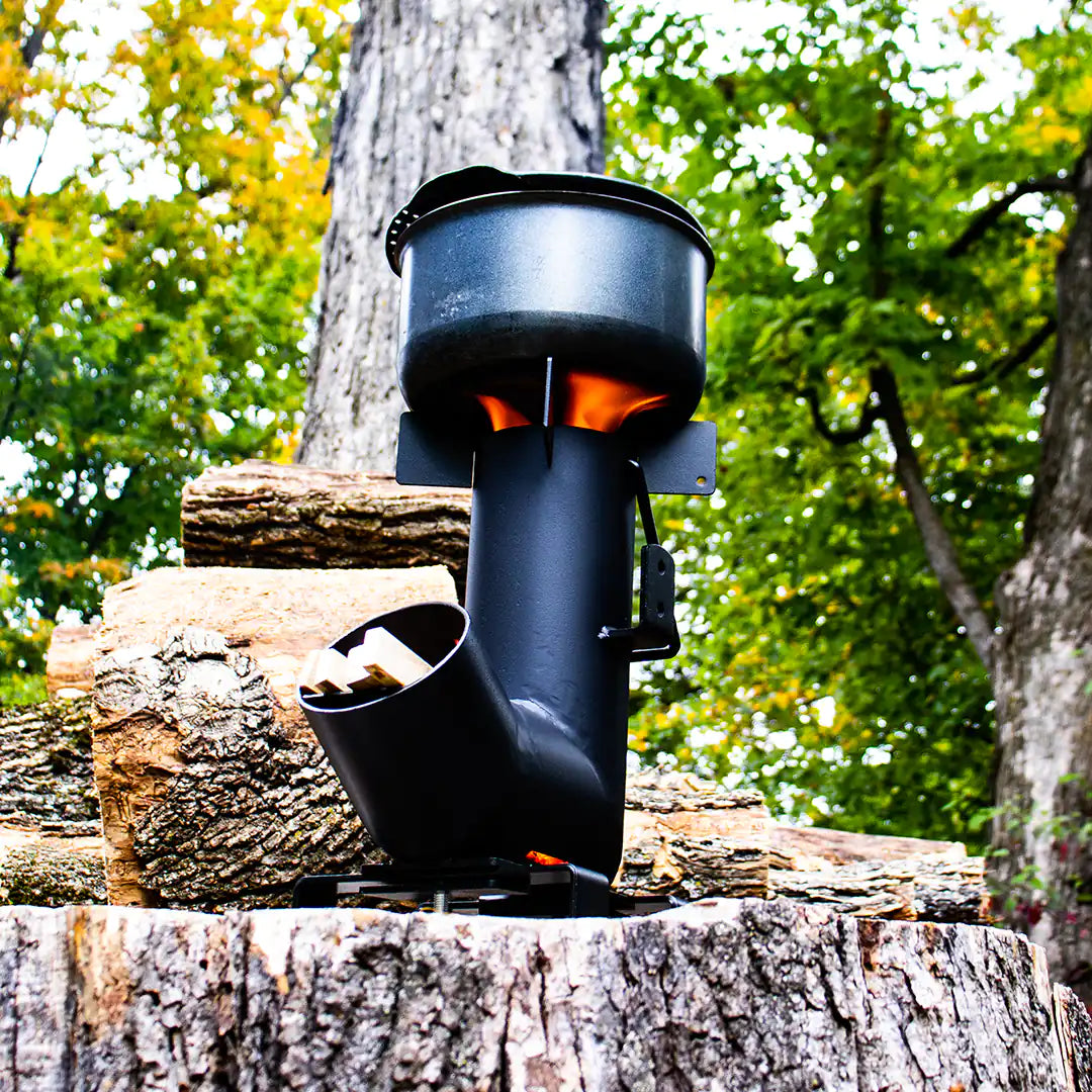 Large view of the Rocket Stove