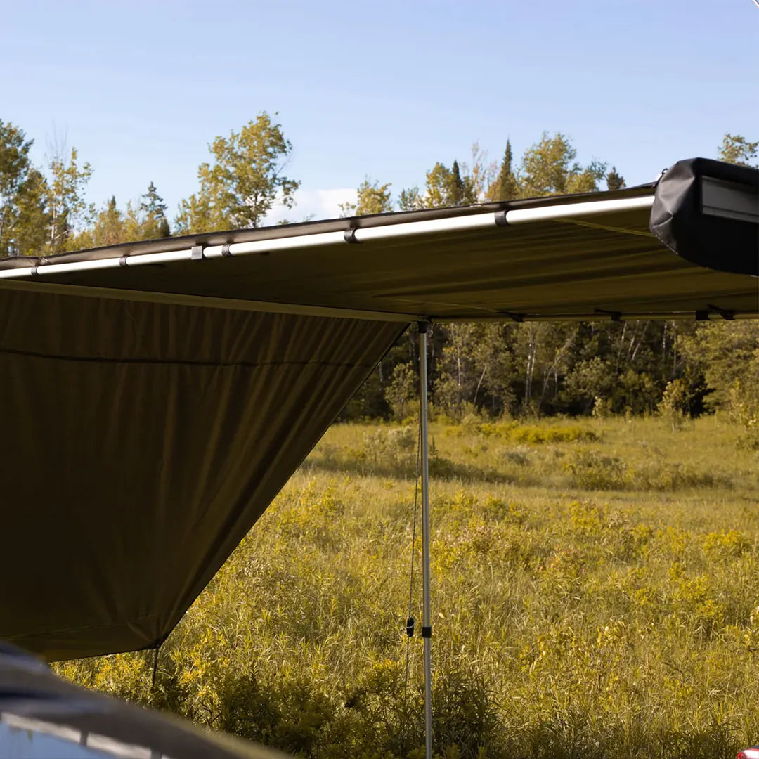 Large Camping Awning Extension on a car