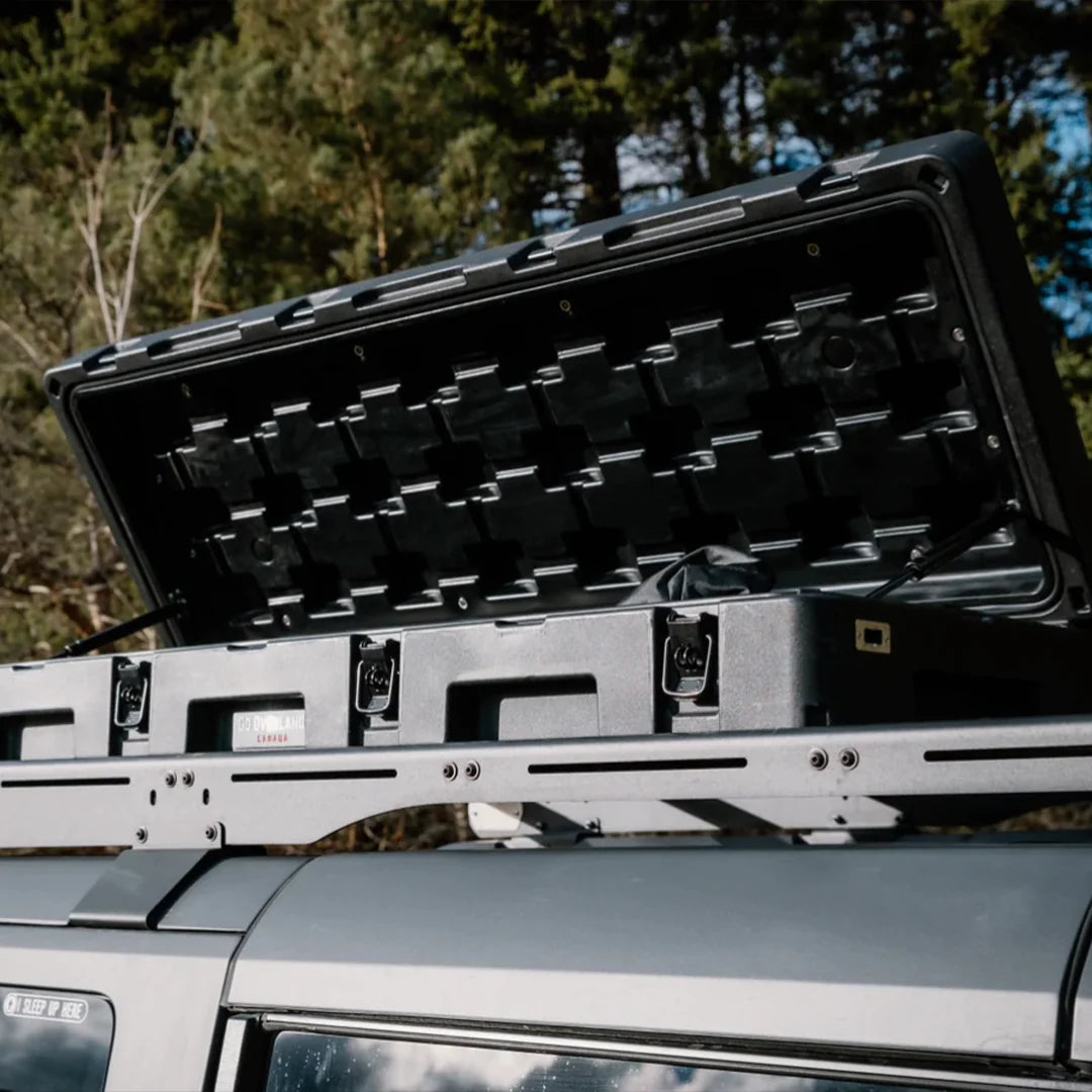 Open, front side on the roof