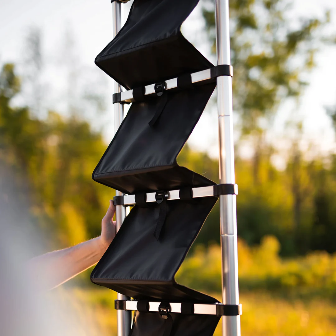 Soft Steps for rooftop tent ladder