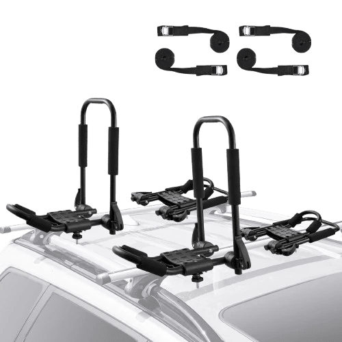 Support pour 2 kayak repliable sur eux même