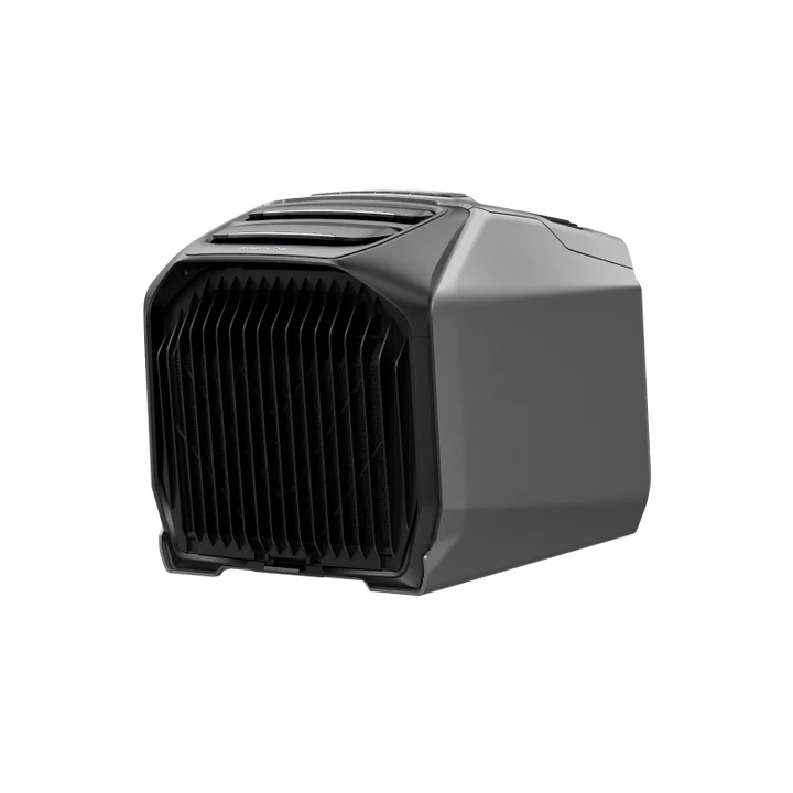 Side view of the camping portable cooler for tent