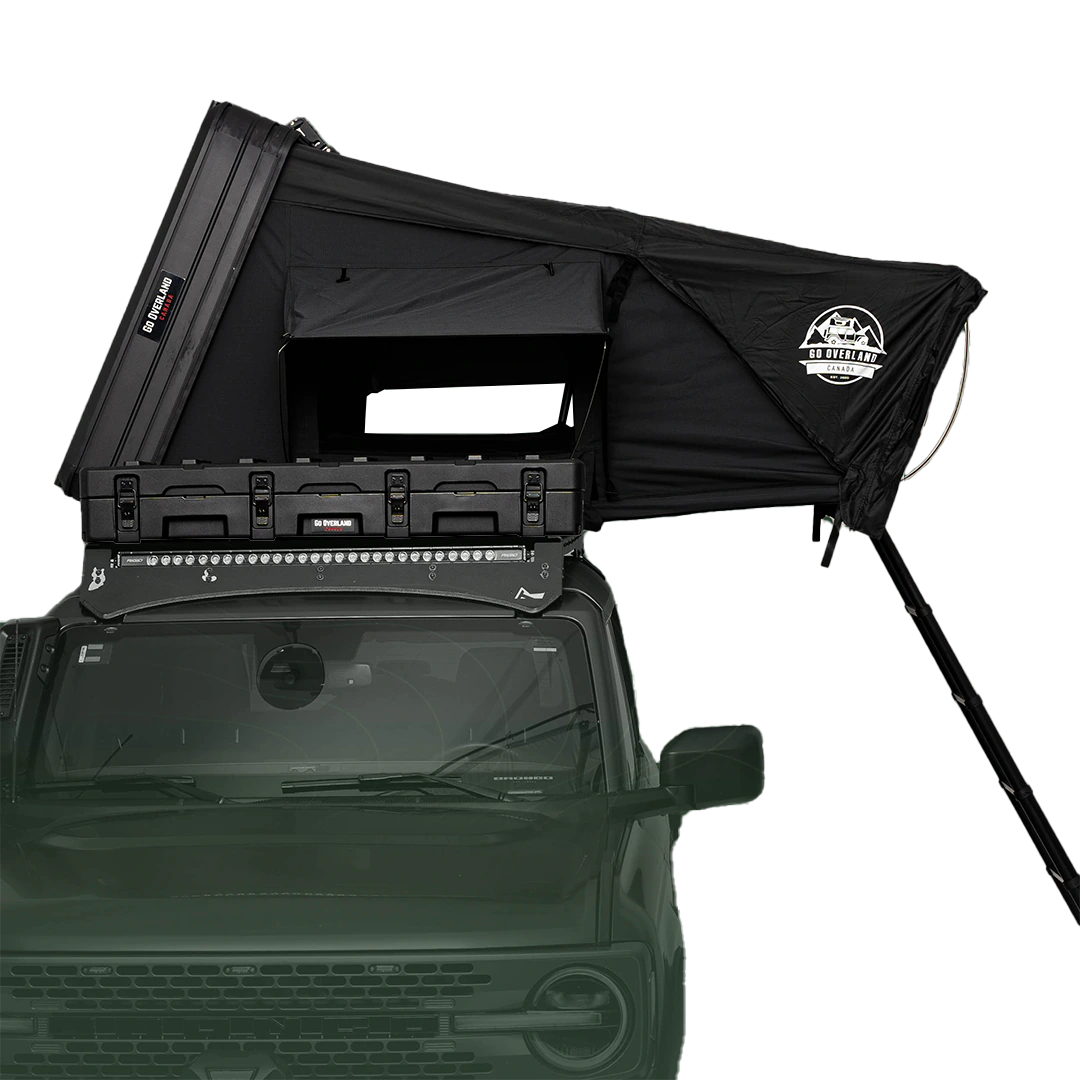 Front view of the Roof Tent