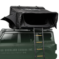 4 Season Roof Top Tent for 4 Persons view from the side