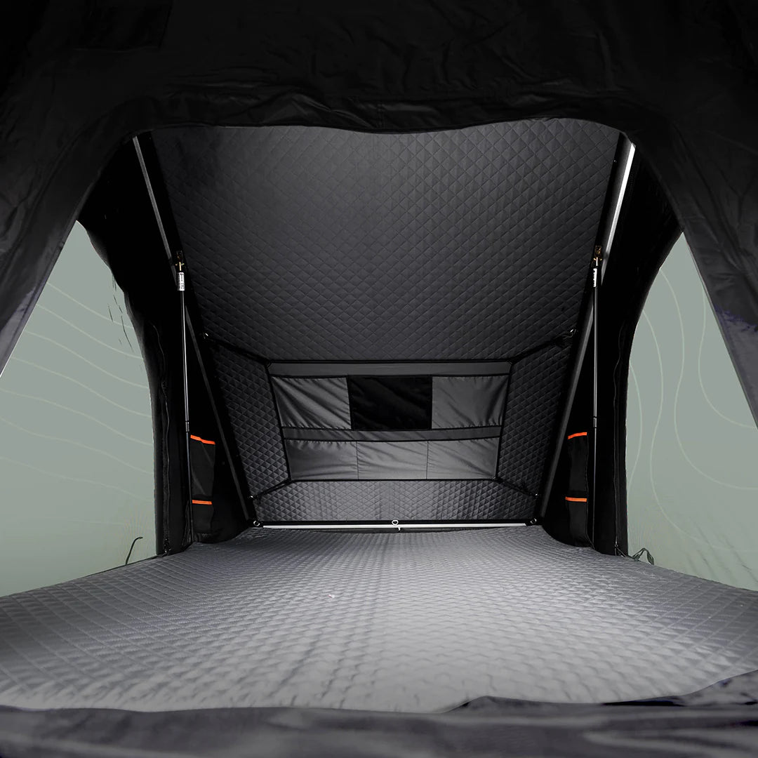 Inside view of the Lightweight Roof top Tent
