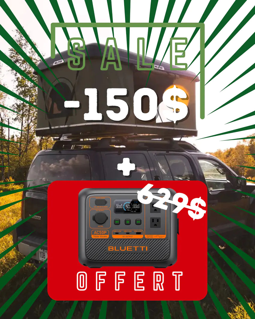 Tente de Toit Pop Up Wildtek Kelowna Promo