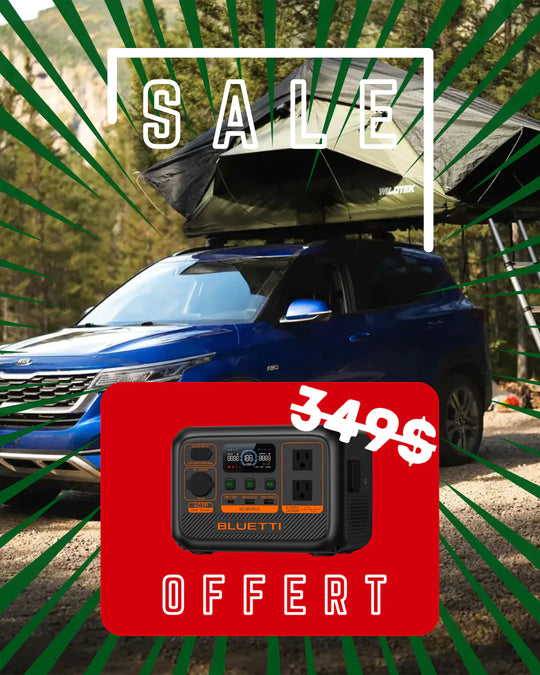 Tente de Toit Souple <br>Sequoia M <br>2 Places