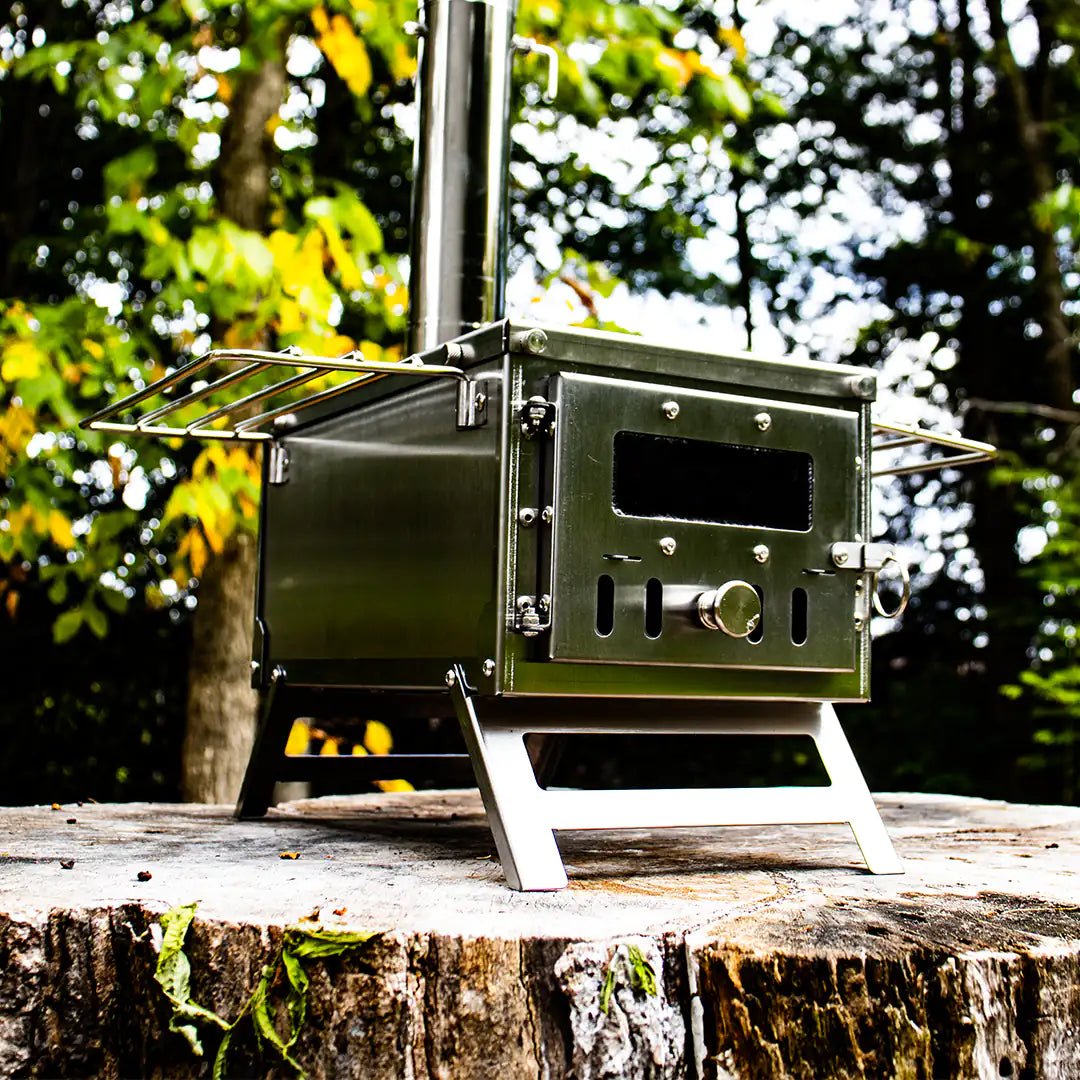 small tent wood stoves Tiny Wood Stove for Camper | Exode Explore – Exode Explore