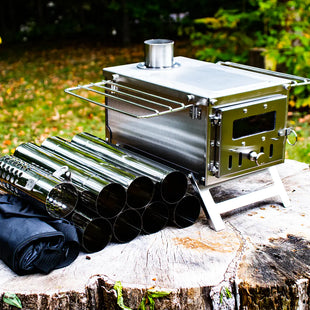Mini Wood Stove for Camping