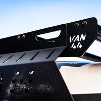 Rear view of the toyota rav4 roof rack by VAN44