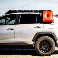 Side view with rotopax gas can