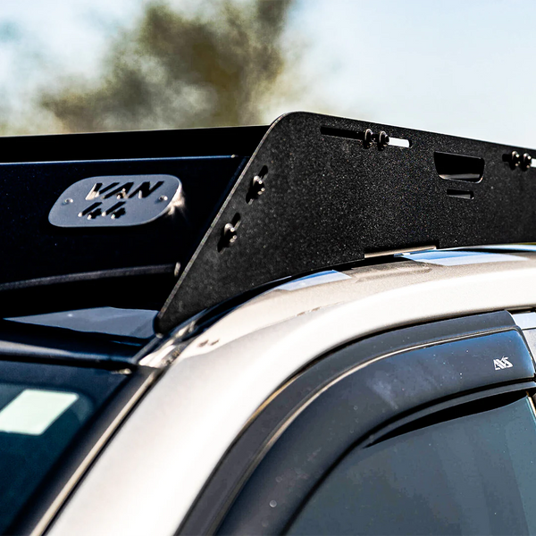 detailed view of the roof rack made in canada by VAN44, perfect fit on a toyota RAV4