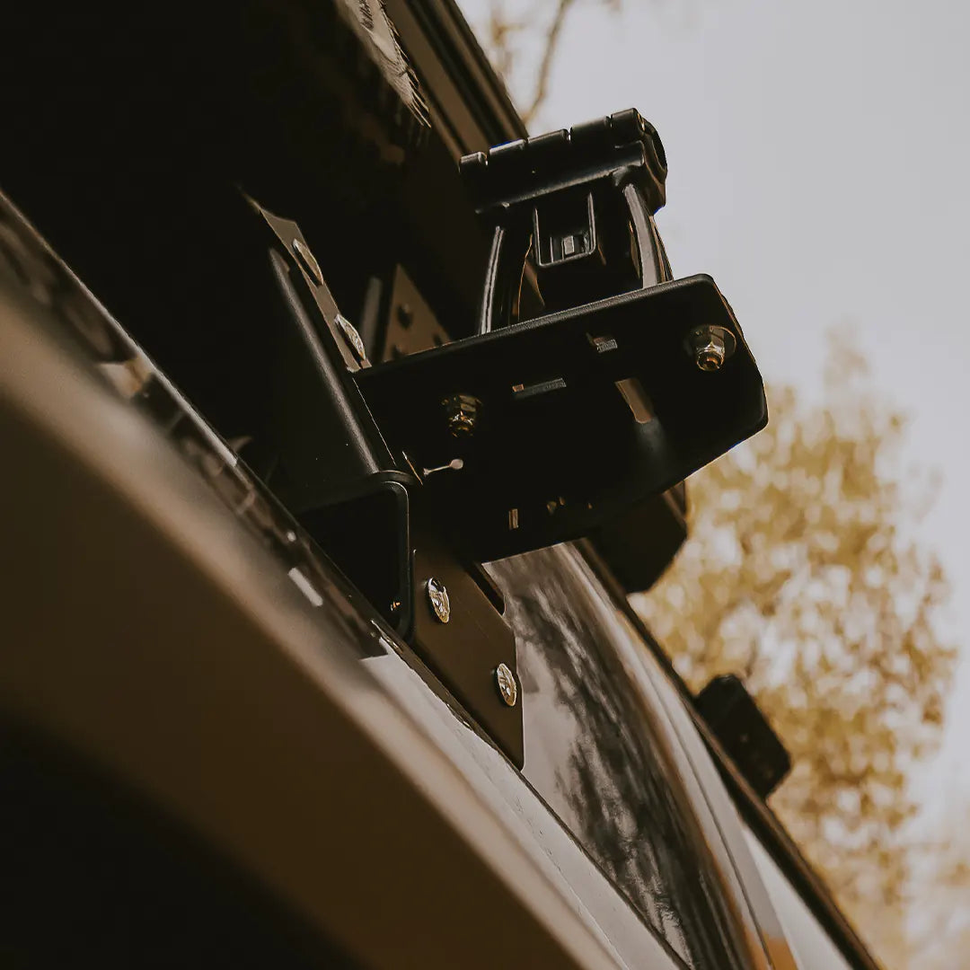 Montage Vélo sur Rack  boîte Pick up vue du dessous