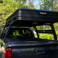 Rear view of the Toyota Tacoma Rack