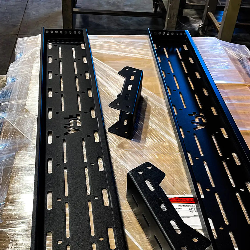 View of detached parts, strong and durable canadian quality