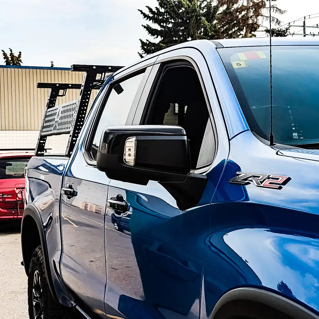 Side view of a new overland setup