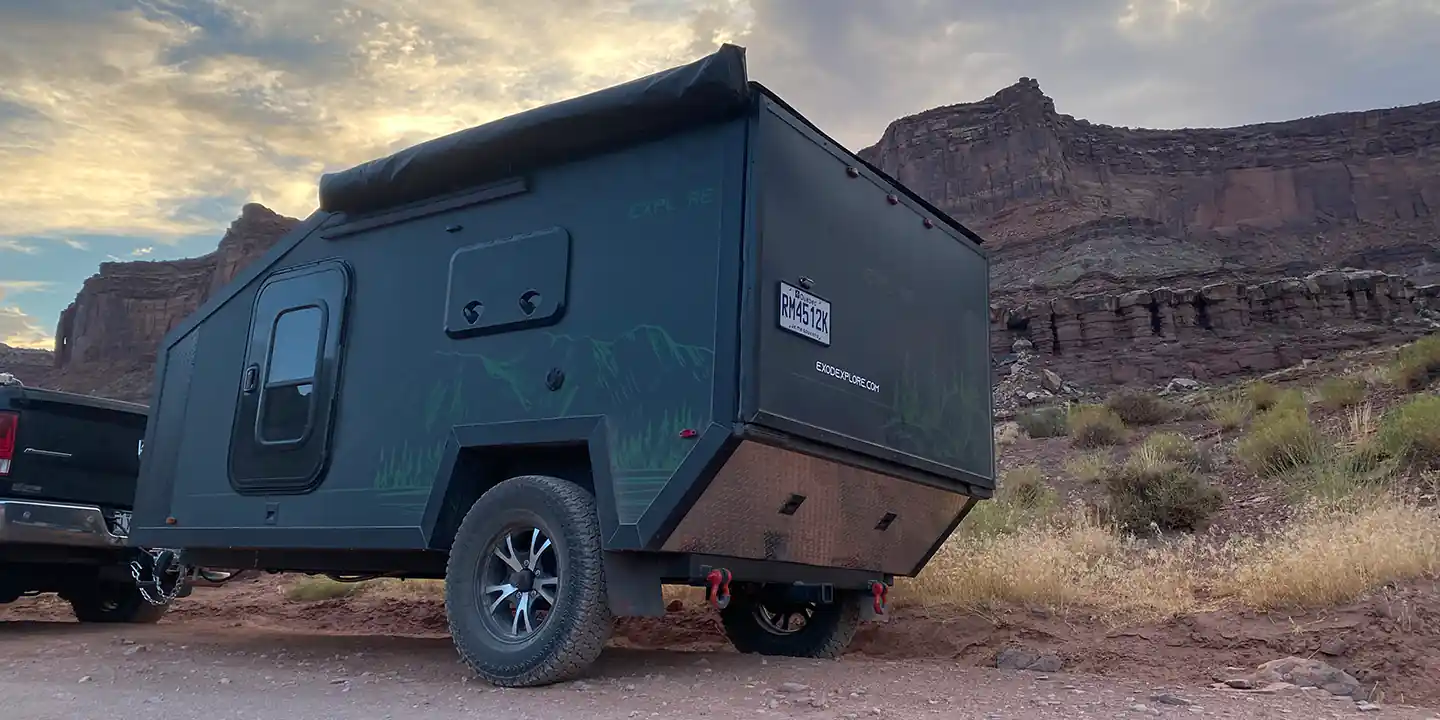 Off road camping trailer